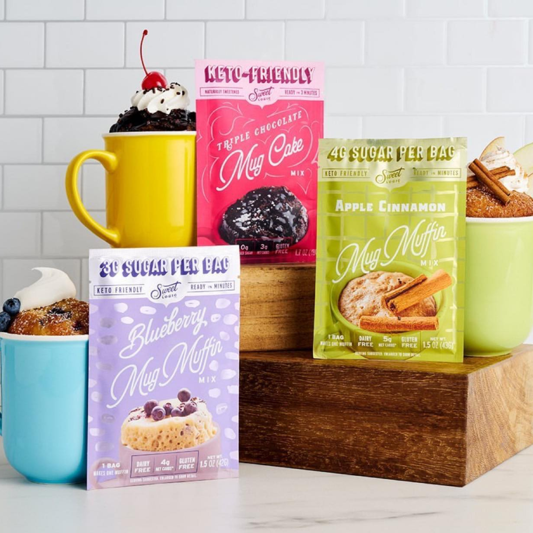 Sweet Logic - Wholesale Cake Mix - Orange Almond Mug Cake Quick Mix - Keto, Low-Carb (10-Pack)8