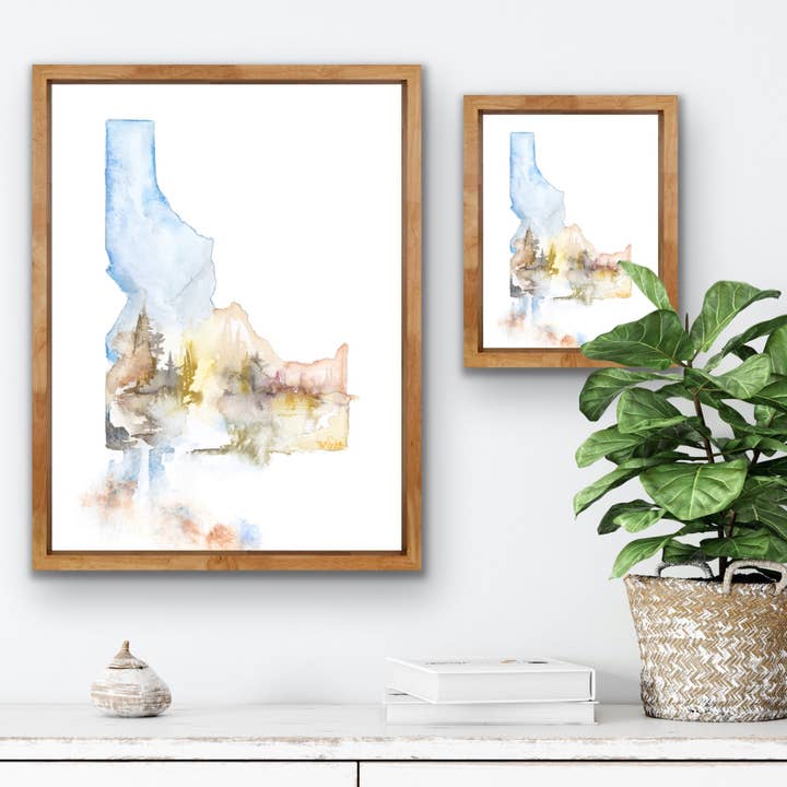 "Flow State" Idaho Print for wholesale by Beth Suter Art