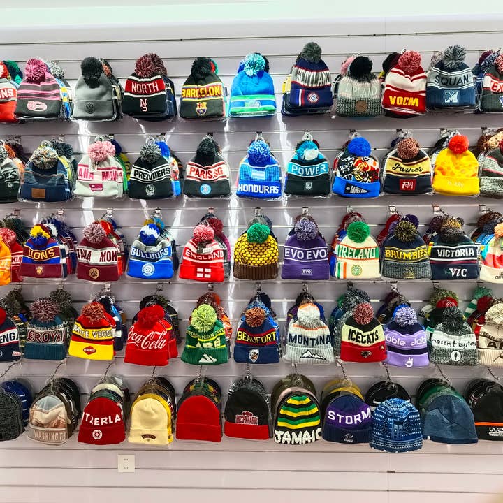 CG Habitats - Wholesale Beanie - Unisex - CUSTOM University Beanie . Forest Beanie .Headband 100pc MIN4