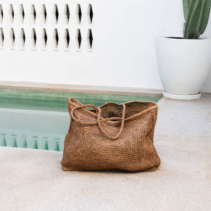 ZanatanyConcepts - Vendita all'ingrosso Borsa da spiaggia - Borsa da spiaggia Clipa (XXL) Borsa tote Paglia di rafia8