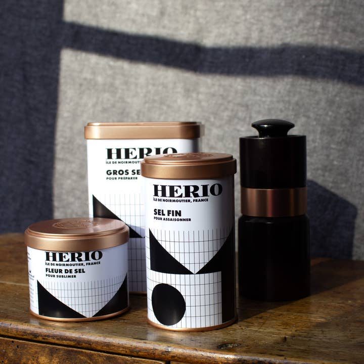 HERIO - Wholesale Gift Box - PRESTIGE GIFT BOX: THE 3 SALTS AND THE GRINDER1