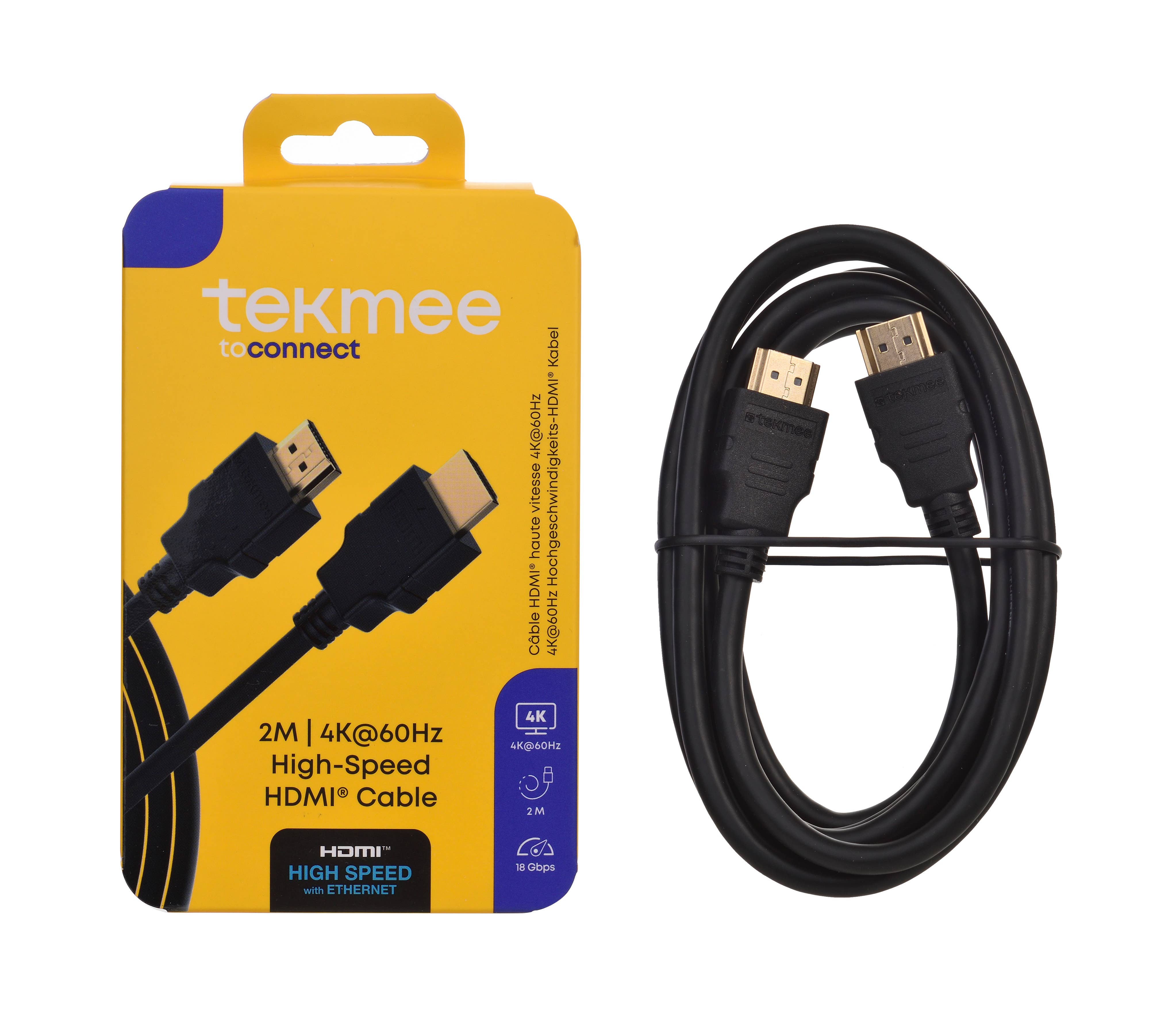 Tekmee - Wholesale Charging Cable - HDMI cable 2 meters3