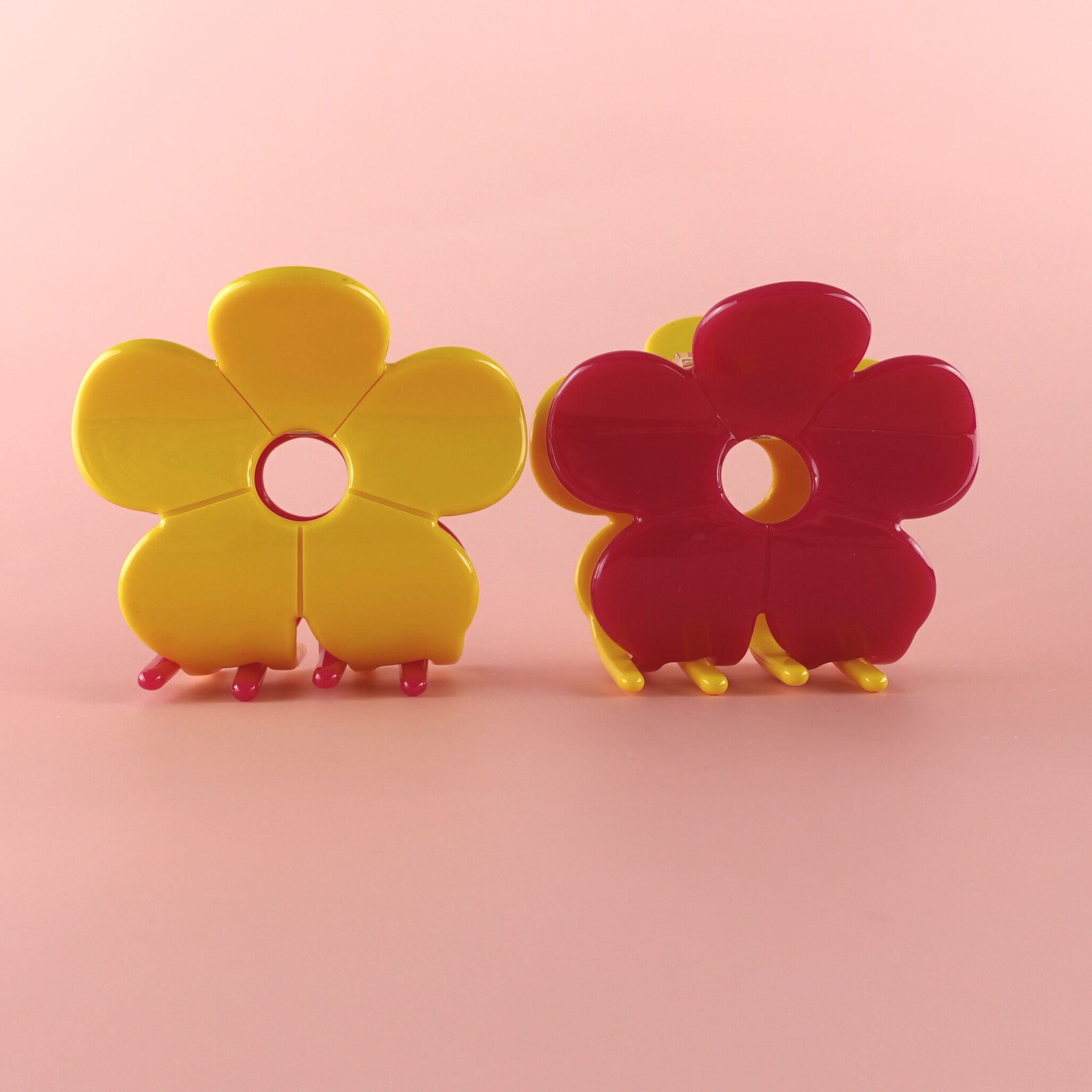 Love Attack - Wholesale Hair Clip - Women's - Hanami Cellulose Acetate Flower Hair Claw Clips8