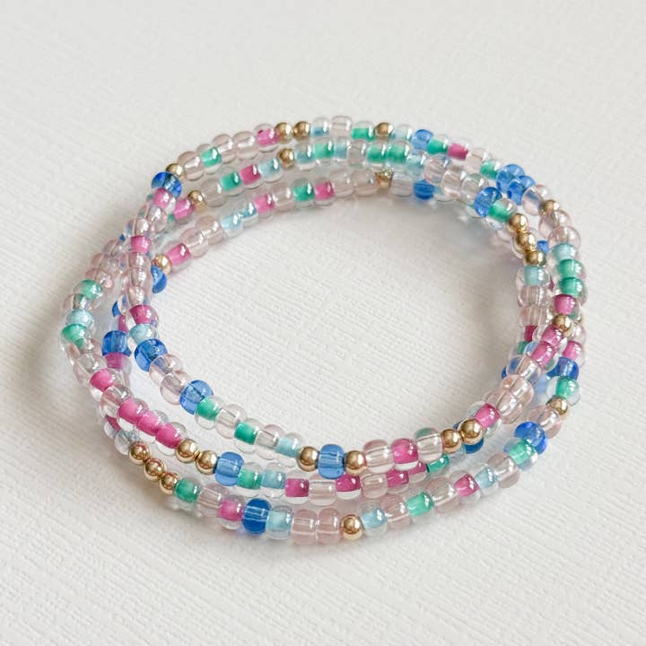 Lake Days Gold Confetti Bracelet for wholesale by Gardenia Co