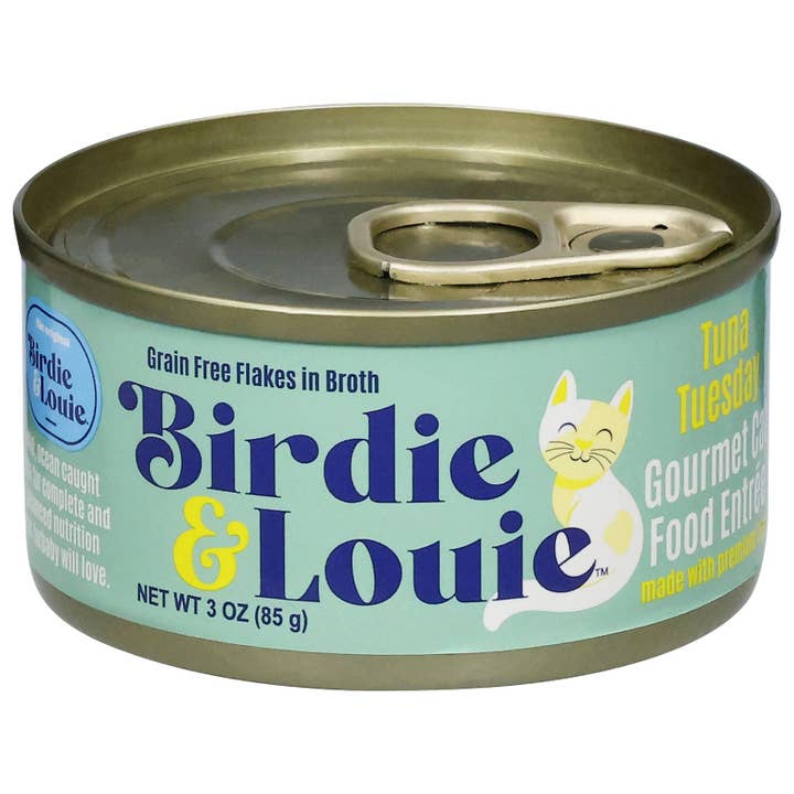 Birdie & Louie - Cat Food Wet Tuna Tuesday - CS of 12-3 OZ for wholesale by Everyday Supply Co