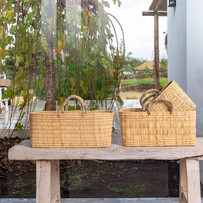 DarKech - Wholesale Basket - Natural Reed Storage Basket 2