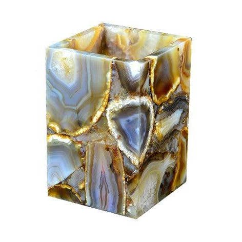 Portacepillos de Ágata Natural para venta al por mayor de ETEREO New York