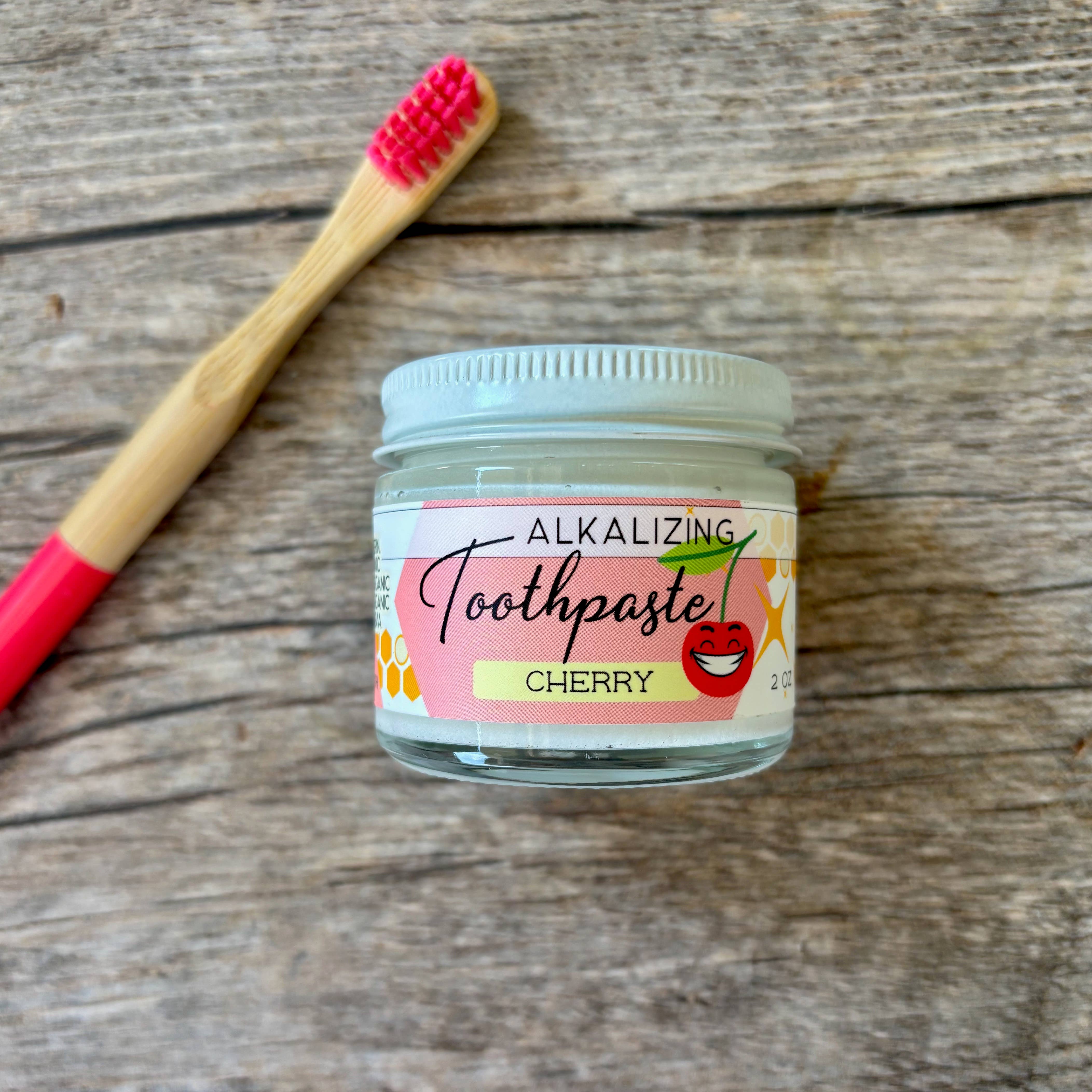 Bubble & Bee Organic - Vente Dentifrices - Dentifrice Alcalinisant à la Cerise2