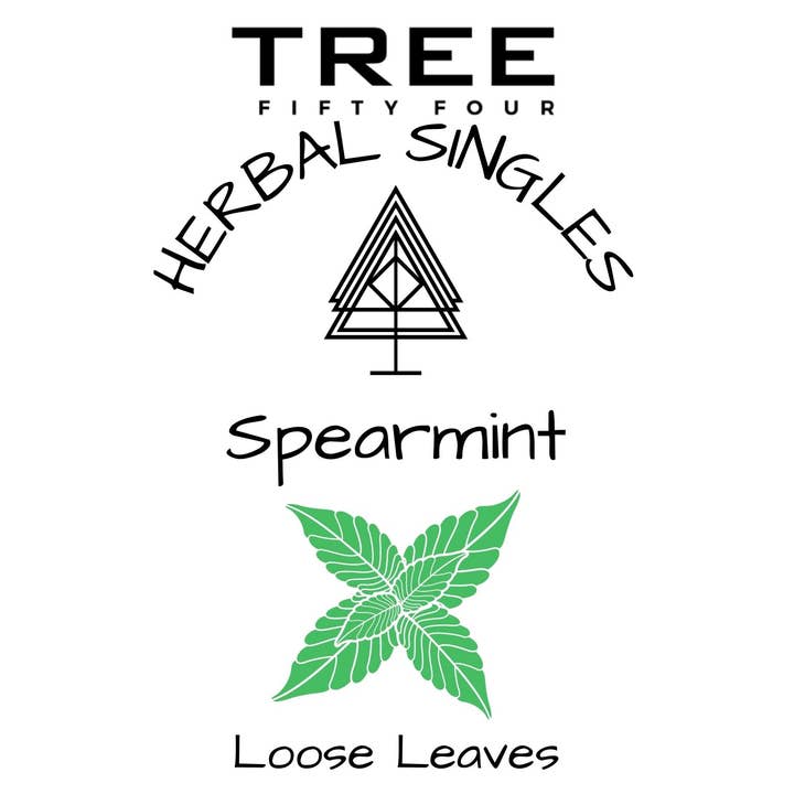 Tree Fifty Four - Wholesale Loose Tea - Spearmint | 2oz - 1 KG | Bulk Herbs