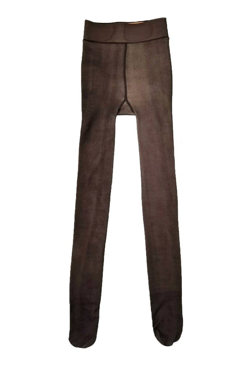 Belle Com'Elle - Wholesale Tights - Women's - Transparent Fleece Tights1