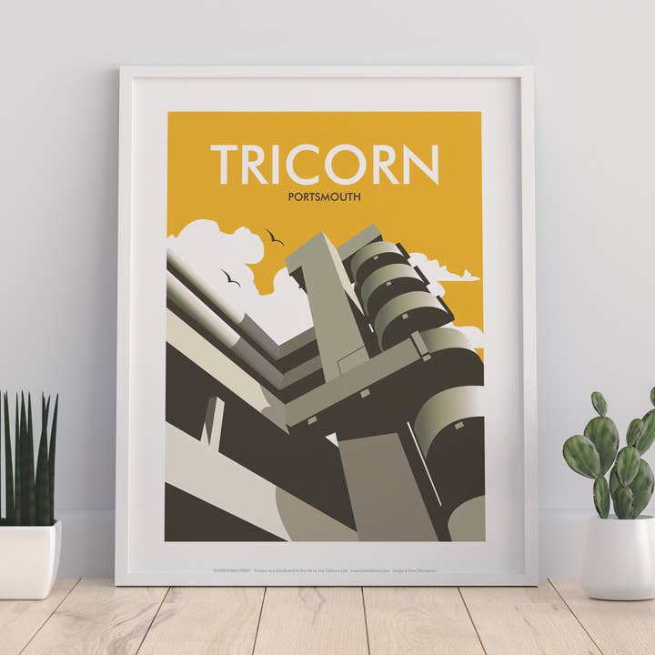 Tricorn, Portsmouth Von Künstler Dave Thompson - Kunstdruck für den Großhandel von Star Editions