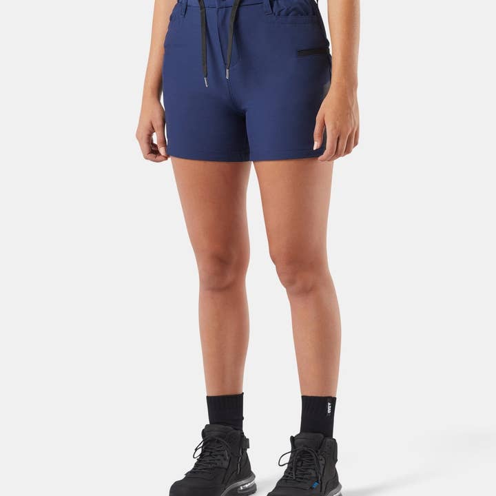 BAD WOMENS NEXT™ WATERPROOF ELASTIC WAIST SHORT SHORTS for wholesale by BAD WORKWEAR