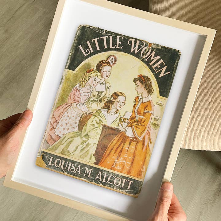 The Curious Desk - Wholesale Art Print - Little Women by Louisa M. Alcott Book Cover Print2