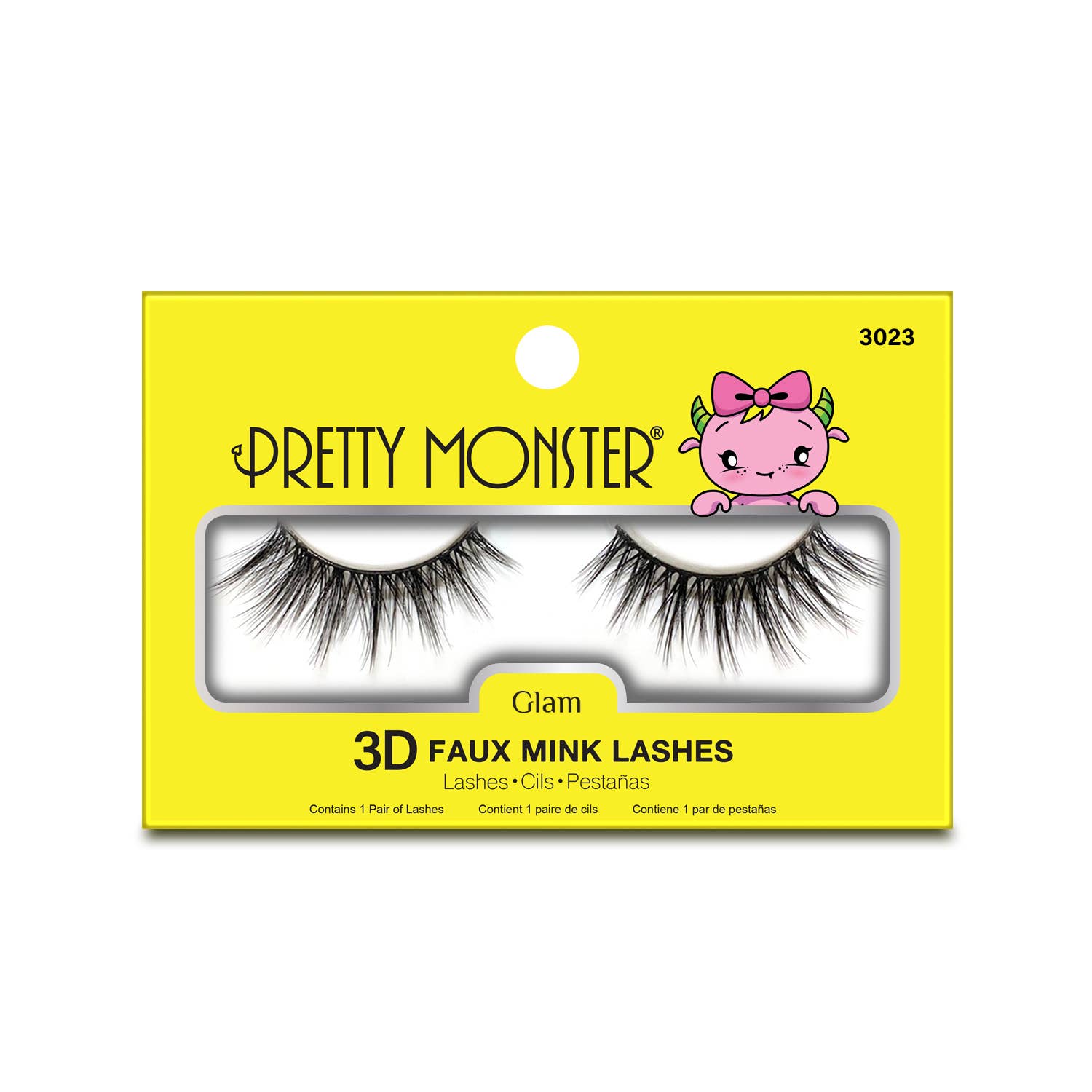 Rude Cosmetics – wholesale False/fake eyelashes – Pretty Monster Lashes Tabletop Display Set B, 108 pcs25