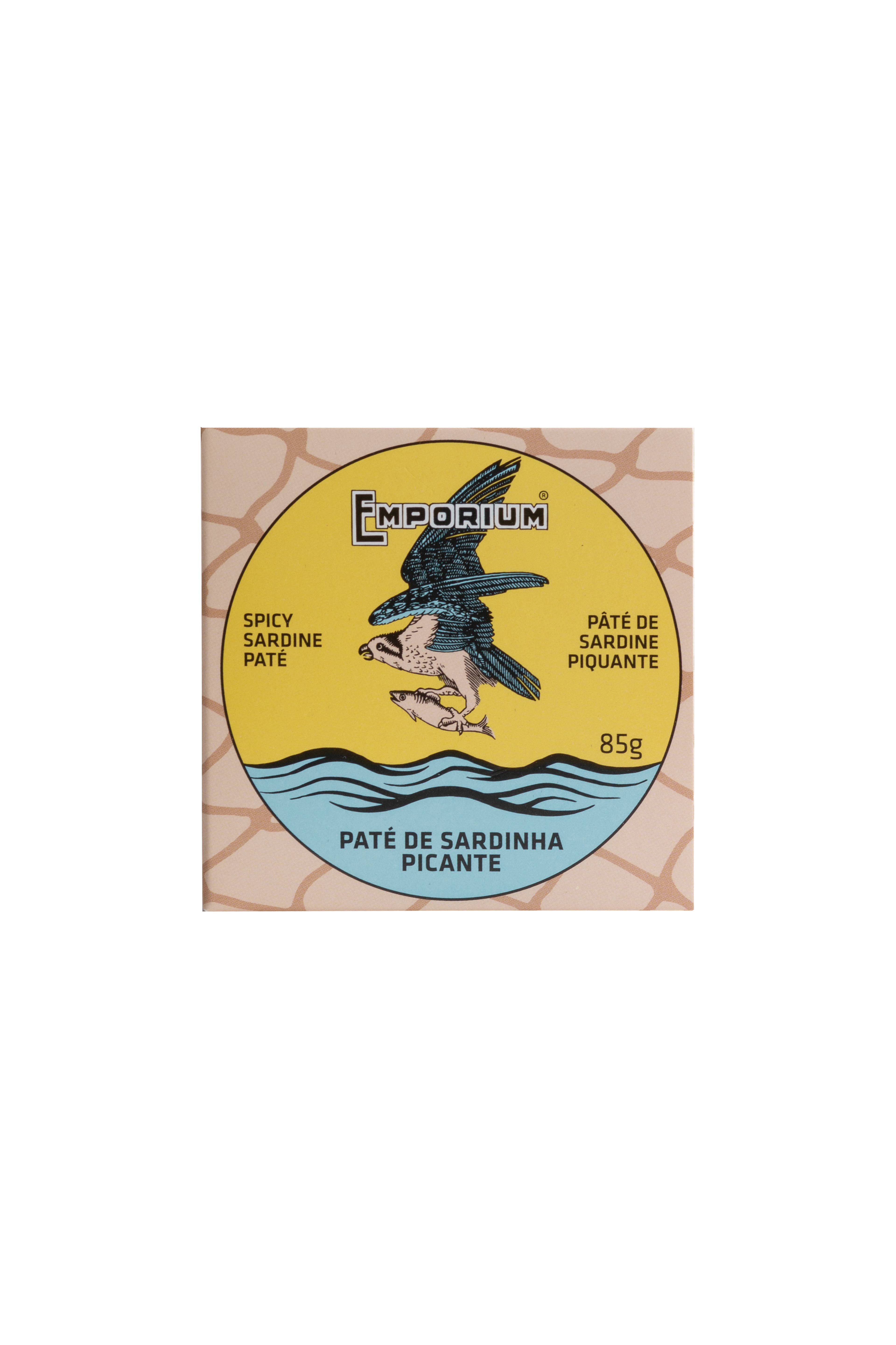 AMPINHAL - Conservas de Peixe & Patés - Wholesale Tinned Fish - Spicy Sardine Pate Emporium 85gr1