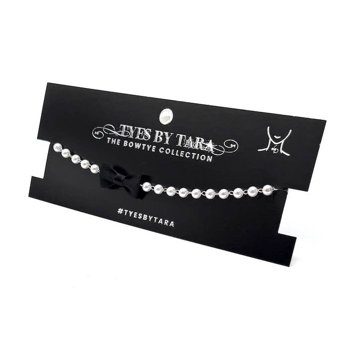 Perlehalskæde | Centerfold Bowtye for engroshandel hos Tyes By Tara