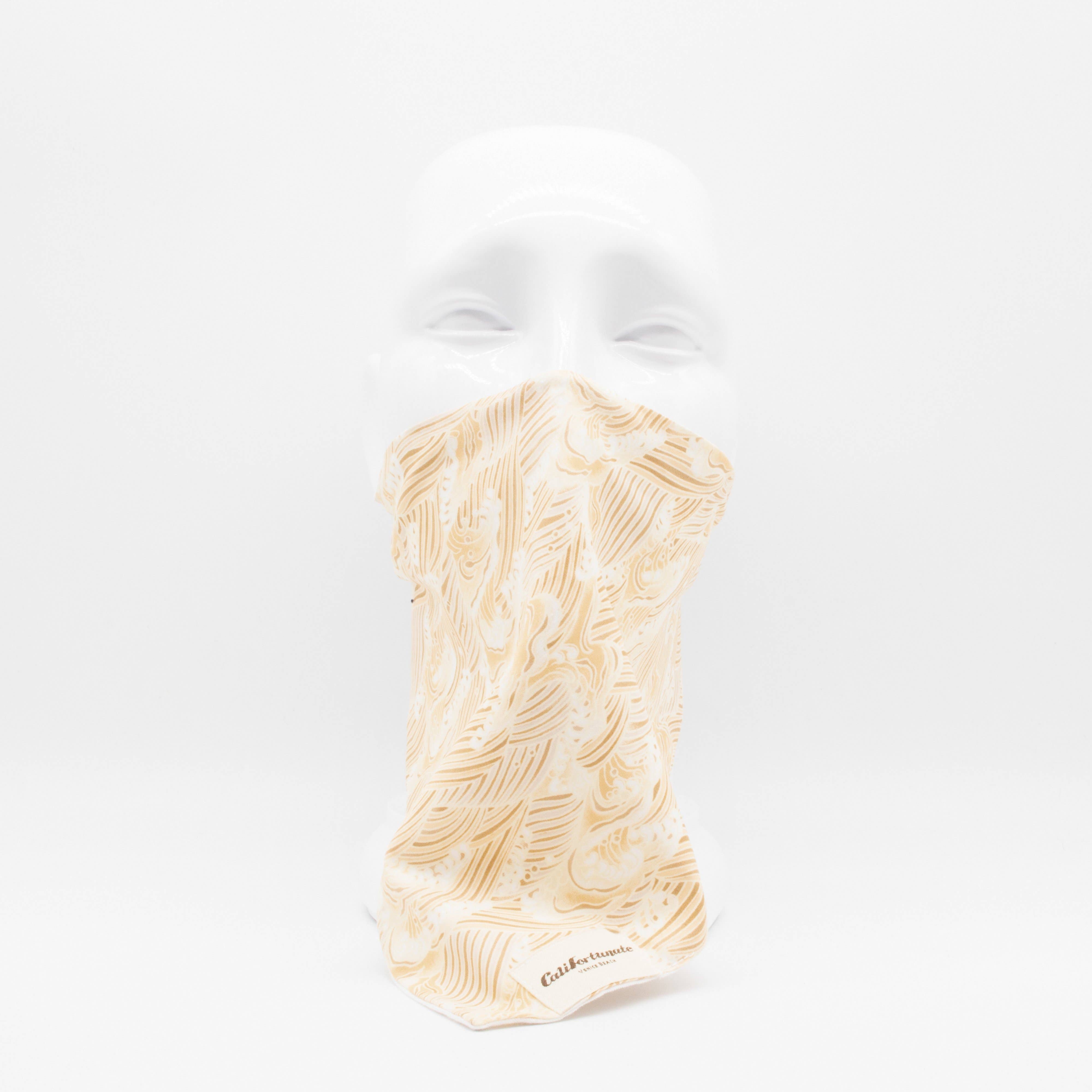 Maskdanna by Califortunate - Wholesale Non-Medical Disposable Mask - MASKDANNA WAVES SAND0