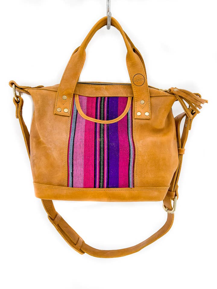 SAC PIPER EVERYDAY - COLLECTION BLUSH (TISSU AU CENTRE) pour la vente par Woven The Original