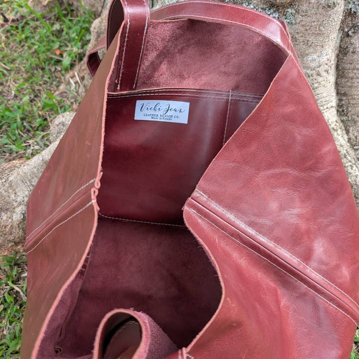 Vicki Jean Leather Design Co. - Wholesale Tote Bag - Women's - Kelley Slouchy Tote2