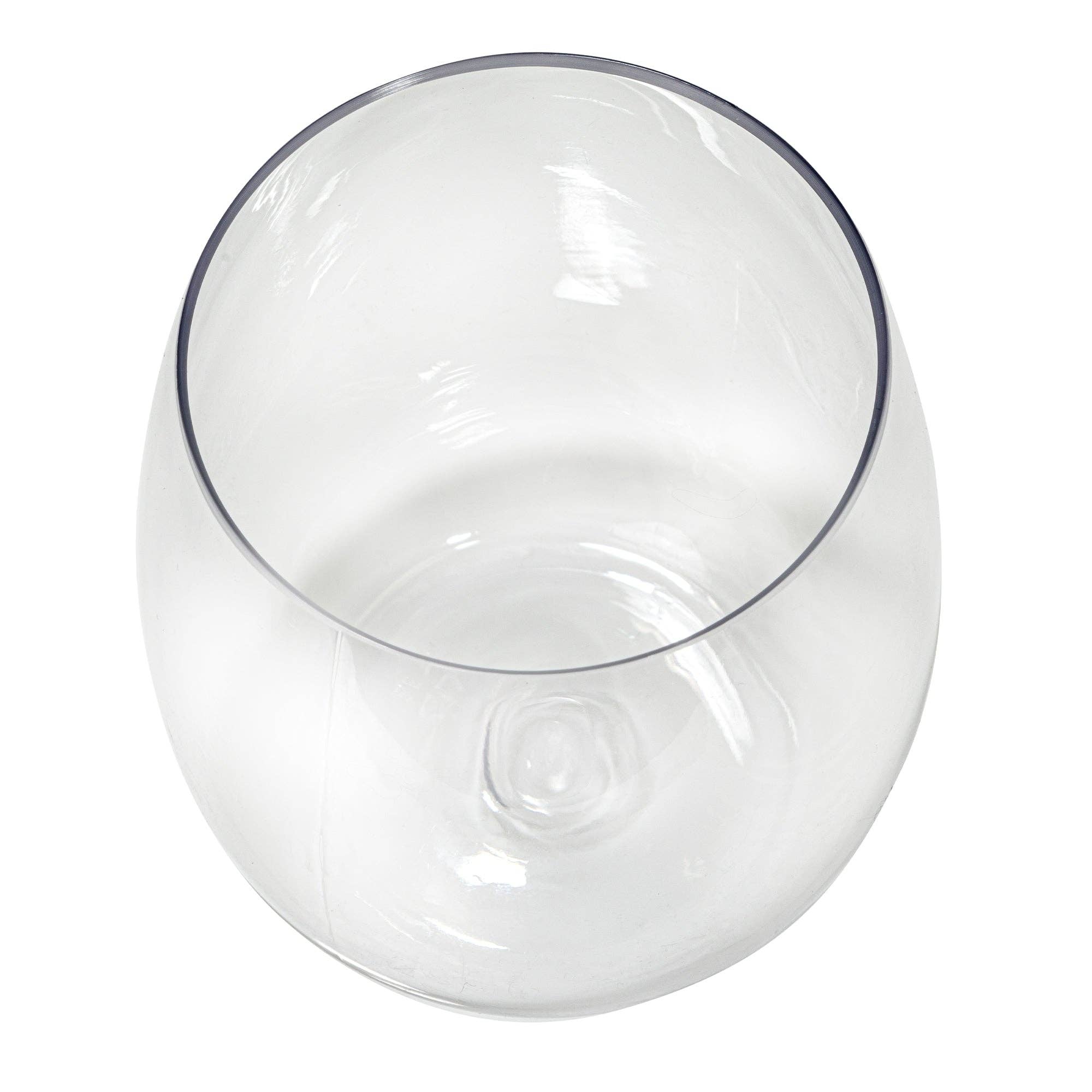 Portofino International Trading, USA - Wholesale Wine Glass - Plastic Stemless Wine Glass 12oz3