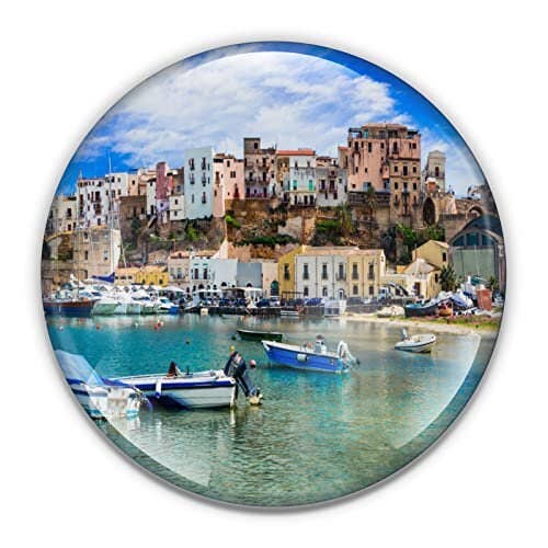 Fermacarte Sicilia Italia in confezione regalo per la vendita all'ingrosso da parte di City Souvenirs