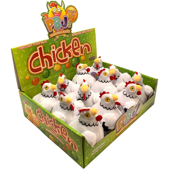 Streamline - Wholesale Stuffed/Plush Toy - Kids & Baby - PBJ's Plush Toy - Sophia Lor-Hen Chicken1
