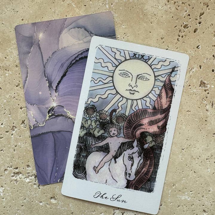 NOLA JAMES - Wholesale Tarot Cards - Amethyst Tarot Cards- Based on Rider Waite Tarot 2