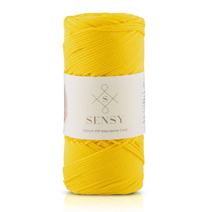 Sensy - Wholesale Craft supplies - Sensy Premium 1.5mm - 164 yards 100% Polyester Macrame Cord21