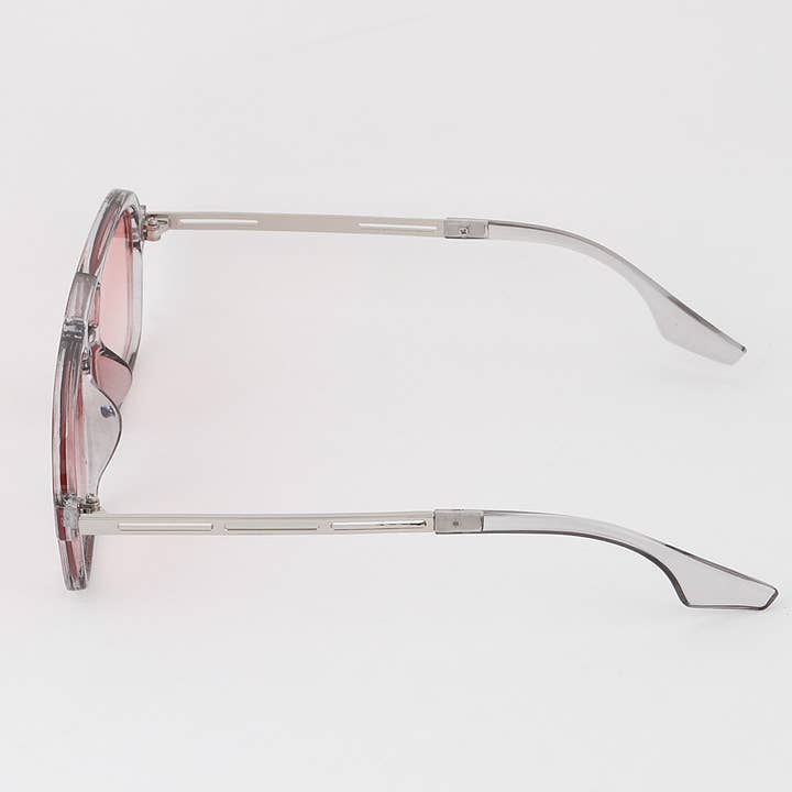 Blanda färg Blocky Aviator solglasögon för wholesale på Faire1