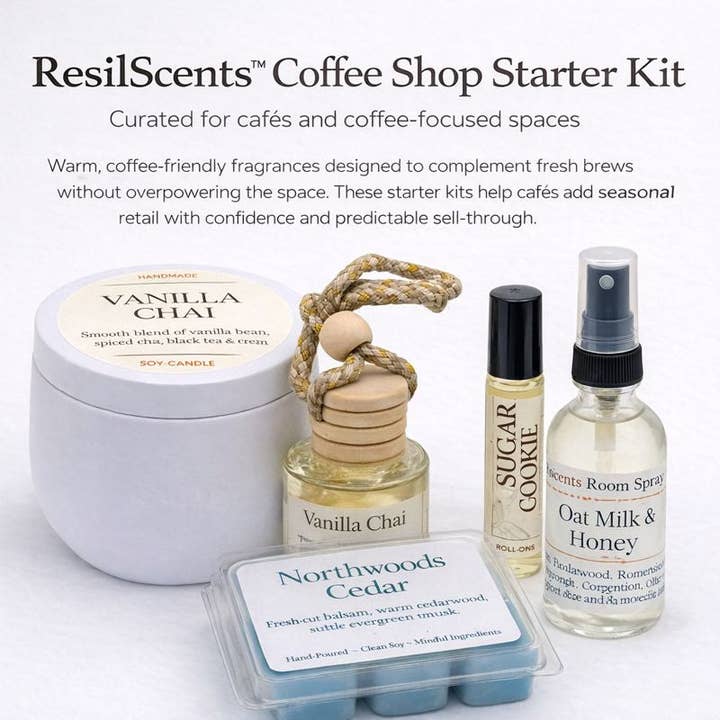Kit de Inicio para Cafetería de Primavera ResilScents™ para venta al por mayor de ResilScents WholeSale