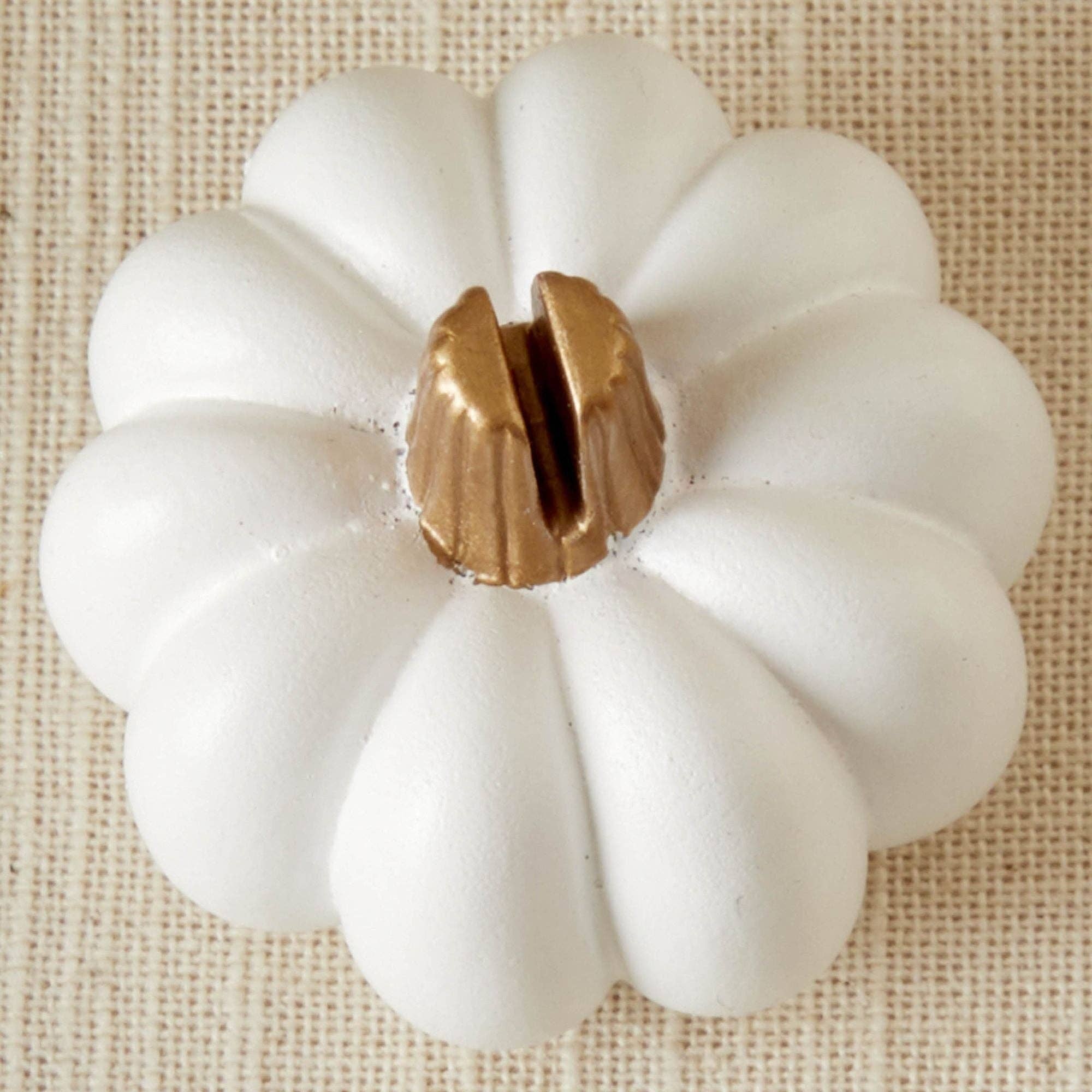 Kate Aspen - Wholesale Place Card / Place Holder - White Pumpkin Place Card Holder (Set of 6)8