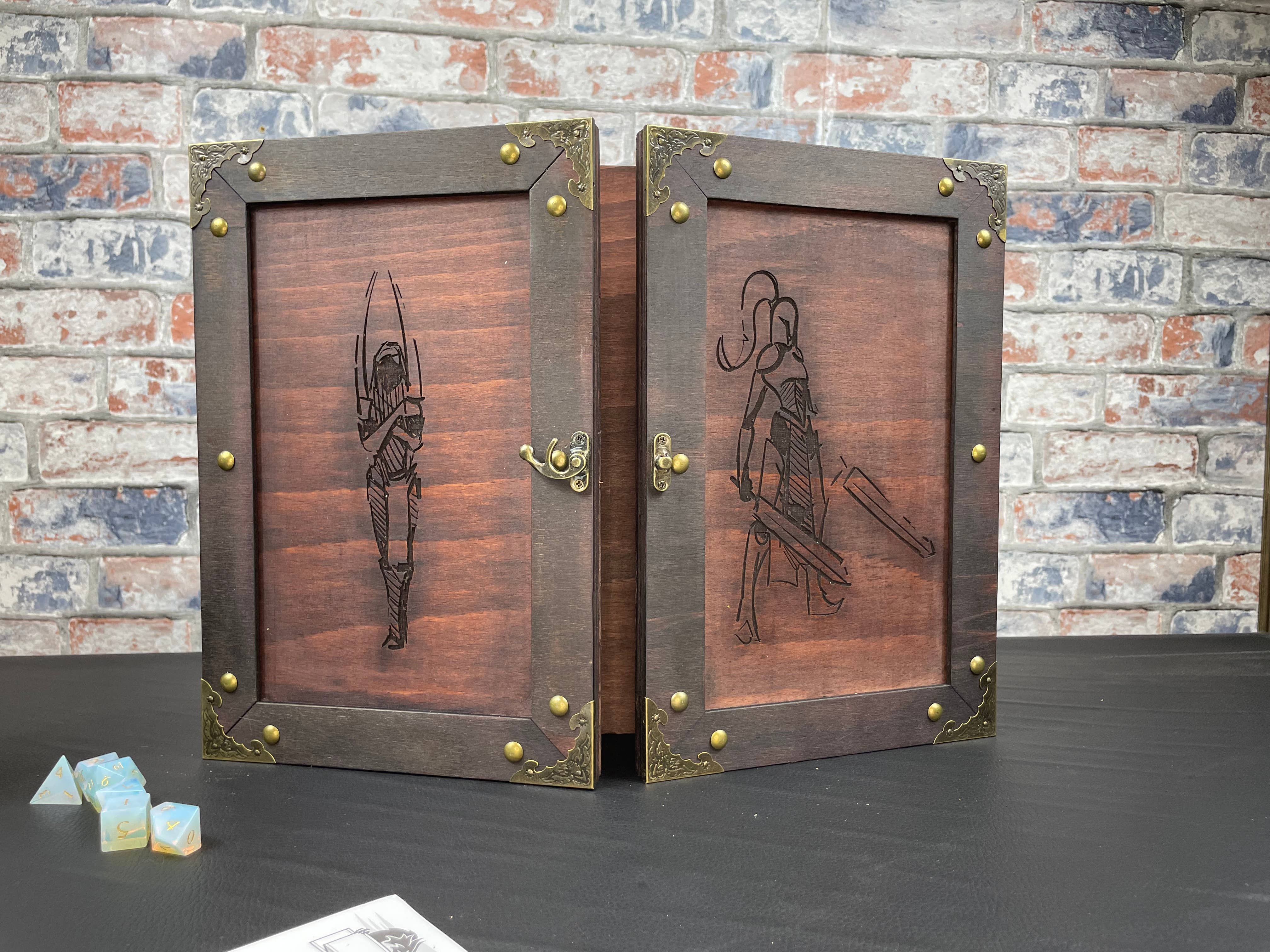 Fandomonium - Wholesale Board Game - "The Party" Dungeons and Dragons Wooden DM Screen (Copy)7