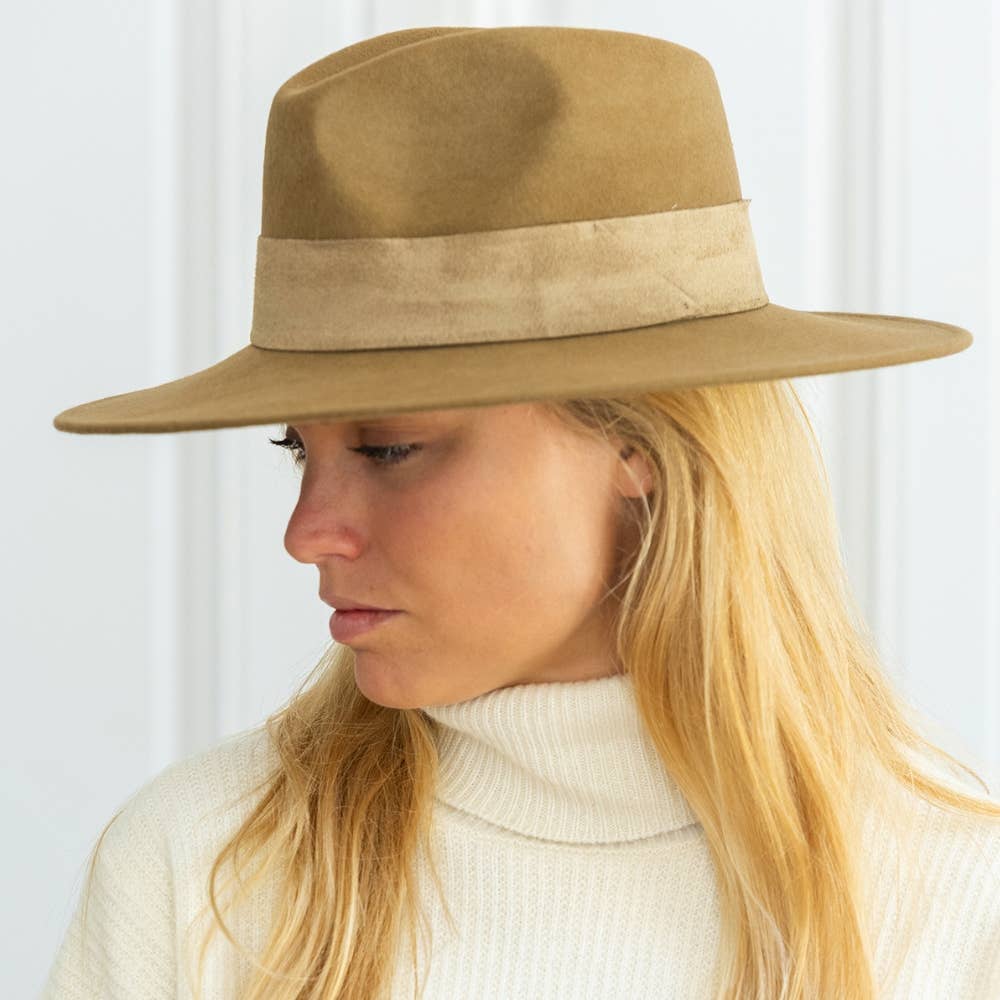 TRAVAUX EN COURS... - Wholesale Fedora - Unisex - WIDE BRIM HAT - leather braid37