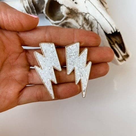 Boho Ranch Shop - Wholesale Stud/Post Earrings - Western Thunderbolt Lighting Bolt Earring Earrings3