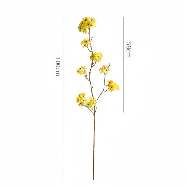 ACNITE(We cover U.S. import duties) - Wholesale Artificial flowers - Artificial Pear flowers,cherry blossoms, spring pink flowers3