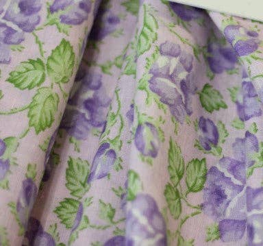 Exquisite Fabrics - Wholesale Dress - Women's - Italian pure linen floral print, $35/yd