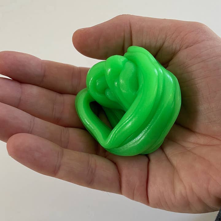 Copernicus Toys - Vente Pâte ingénieuse/slime – enfant - Grand Gootonium : mastic vert brillant brillant - 50 g