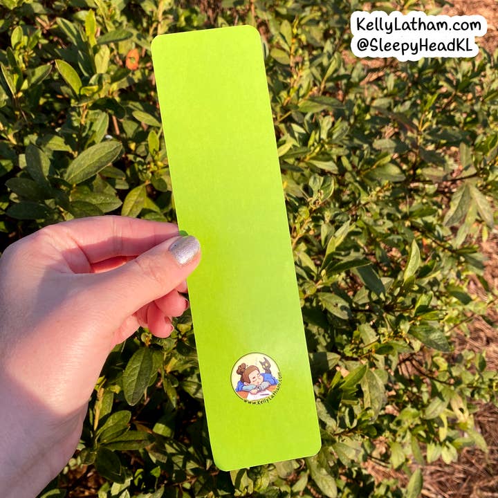 Kelly Latham Art – wholesale Bookmark – One More Book Bookmark Funny Bookish Bookstore Gift Reader4