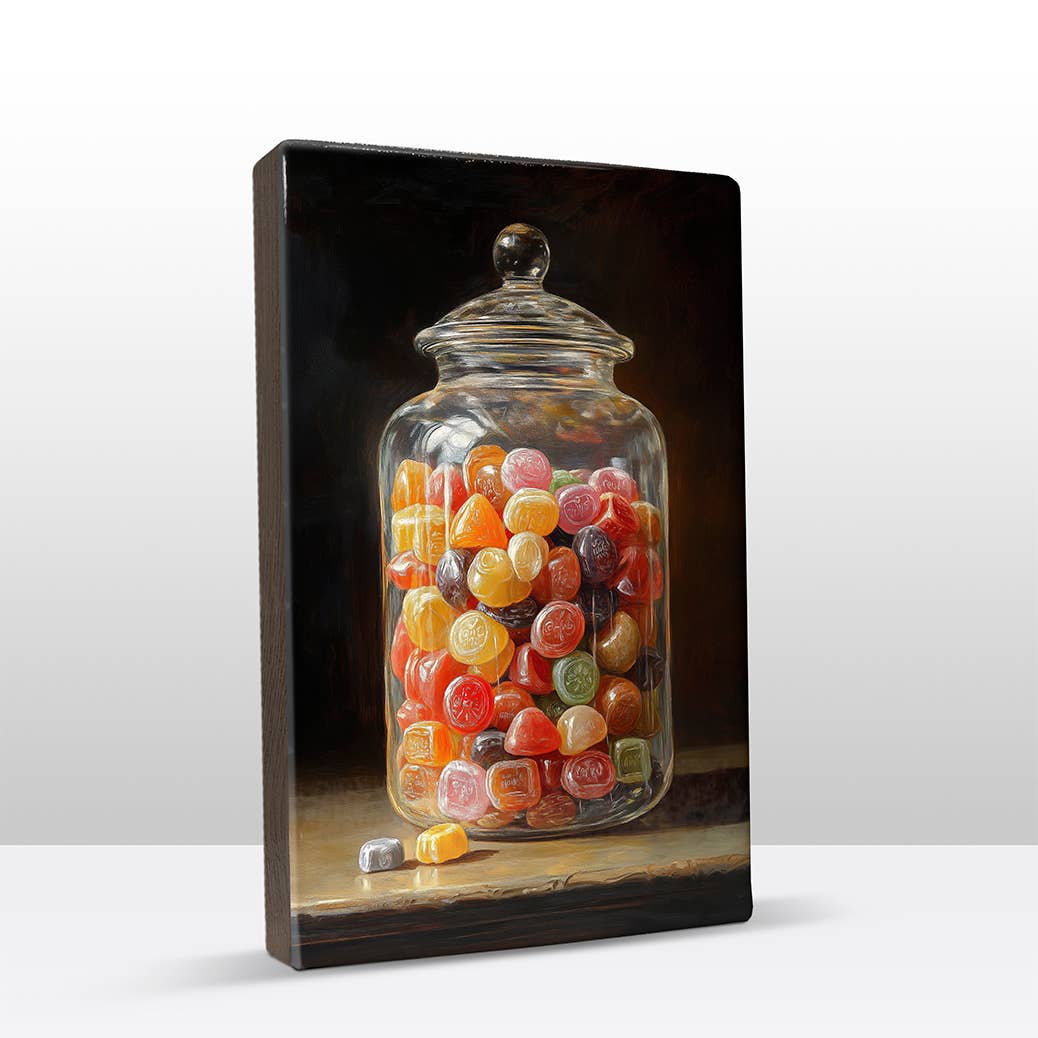 Laqueprint - Vendita all'ingrosso Stampa artistica - Stampa Laqueprint Candy 1 su legno certificato1