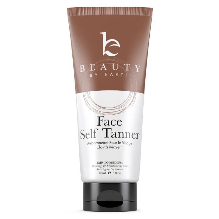 Beauty By Earth - Wholesale Self-Tanner - Self Tanner Face Lotion 3oz (2 Shades)