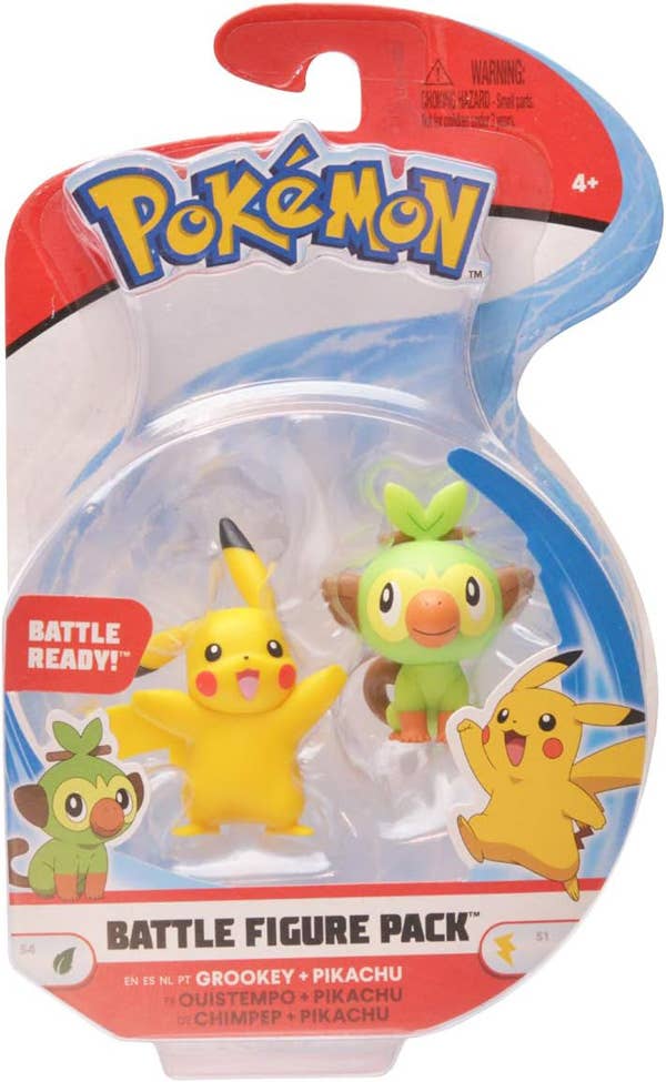 Empire Discount - Wholesale Figurine Toy - Kids - Pokemon: Battle Figure Pack 0