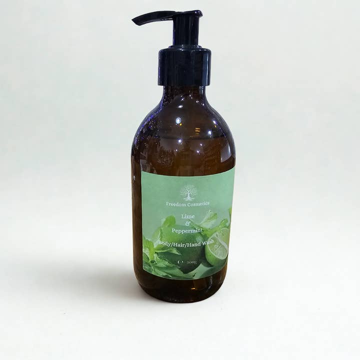 Handmade Lime & Peppermint Multi-Use Soap | Body, Hair & Hands for wholesale by Freedom Cosmetics