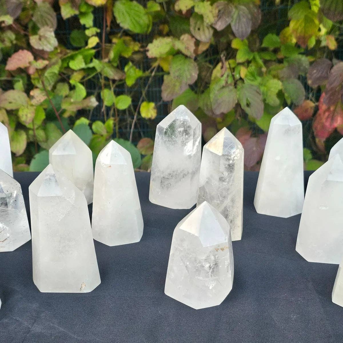 Distinction Crystals - Wholesale Spiritual Stone/Crystal - Large Quartz Crystal Towers - Prisms 400-550g0