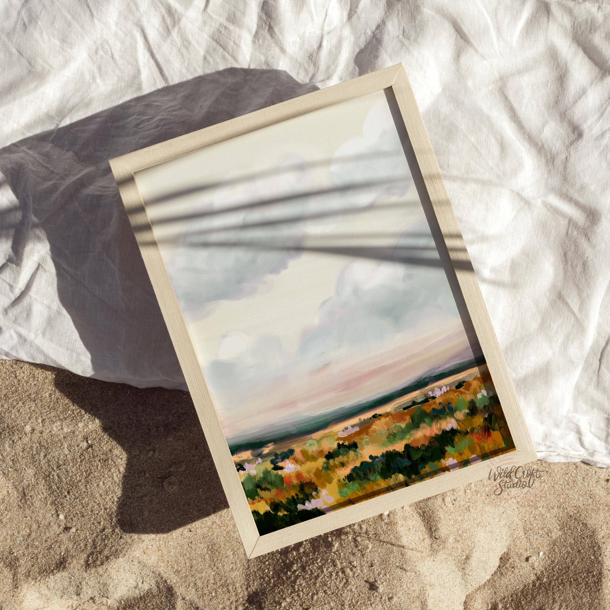 Wild Croft Studio - Wholesale Art Print - In The Distance Landscape Art Print11