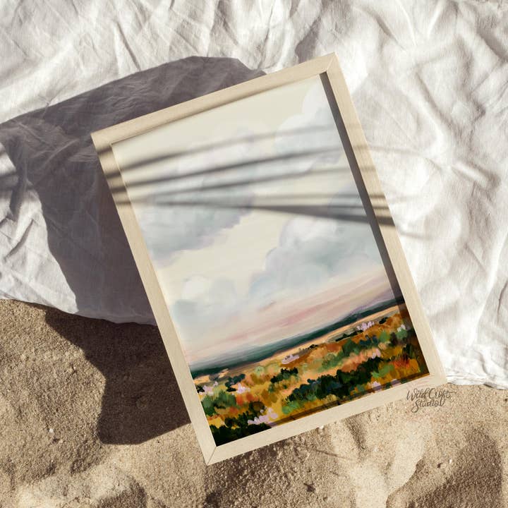 Wild Croft Studio - Wholesale Art Print - In The Distance Landscape Art Print11