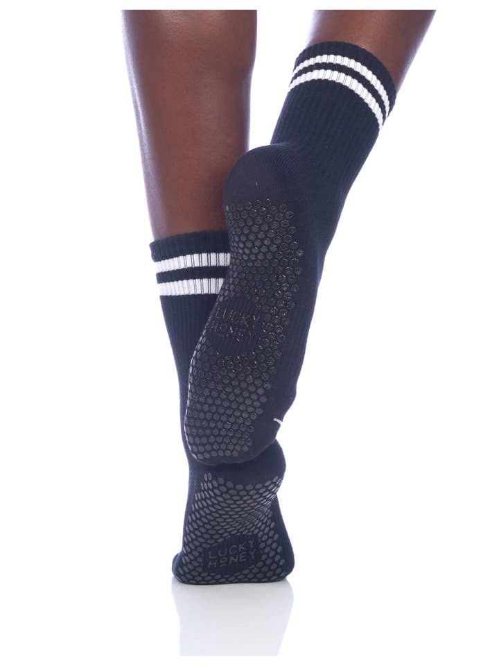 LUCKY HONEY - Wholesale Socks - Unisex - The Dad Sock Black