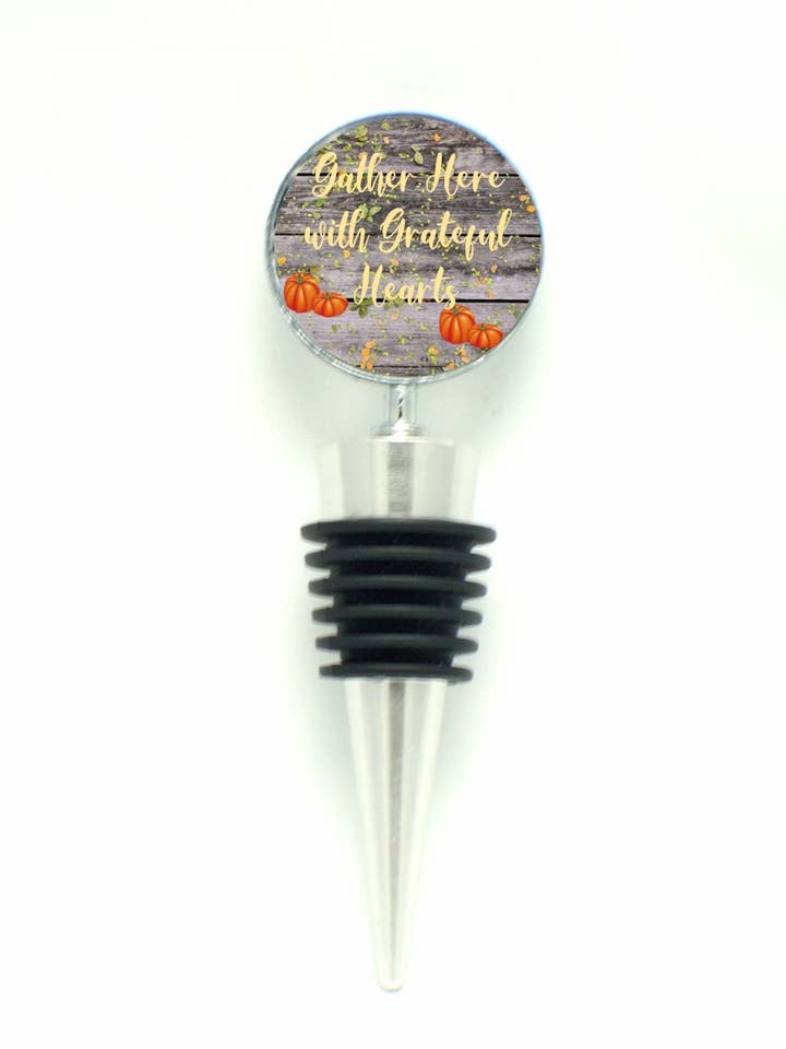 Tappi per bottiglie di vino del Ringraziamento per la vendita all'ingrosso da parte di Ciao Bella Jewelry Inc