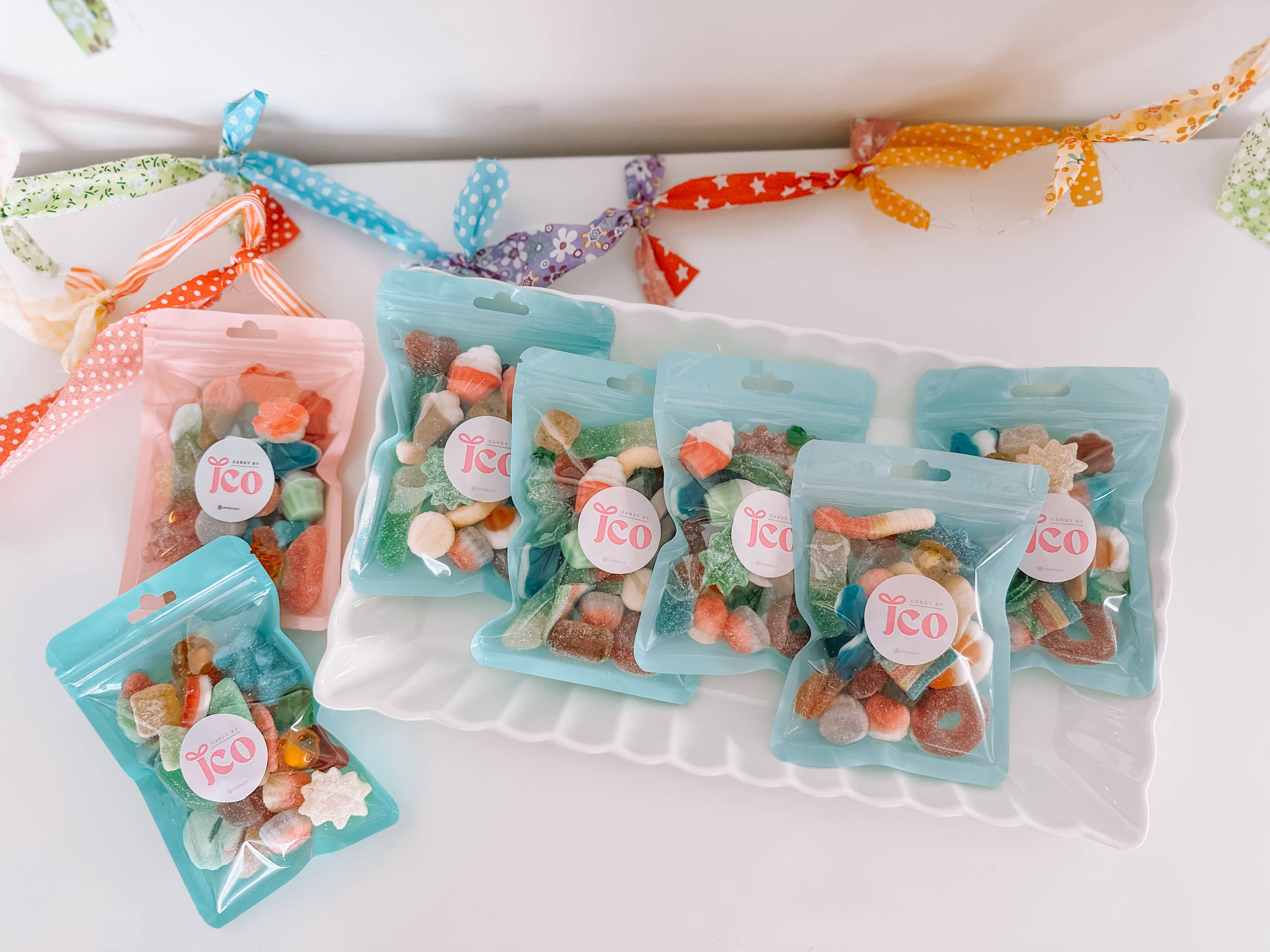 Candy by J.Co - Wholesale Gummy - Pastel Party Packs {candy zipper pouch}15