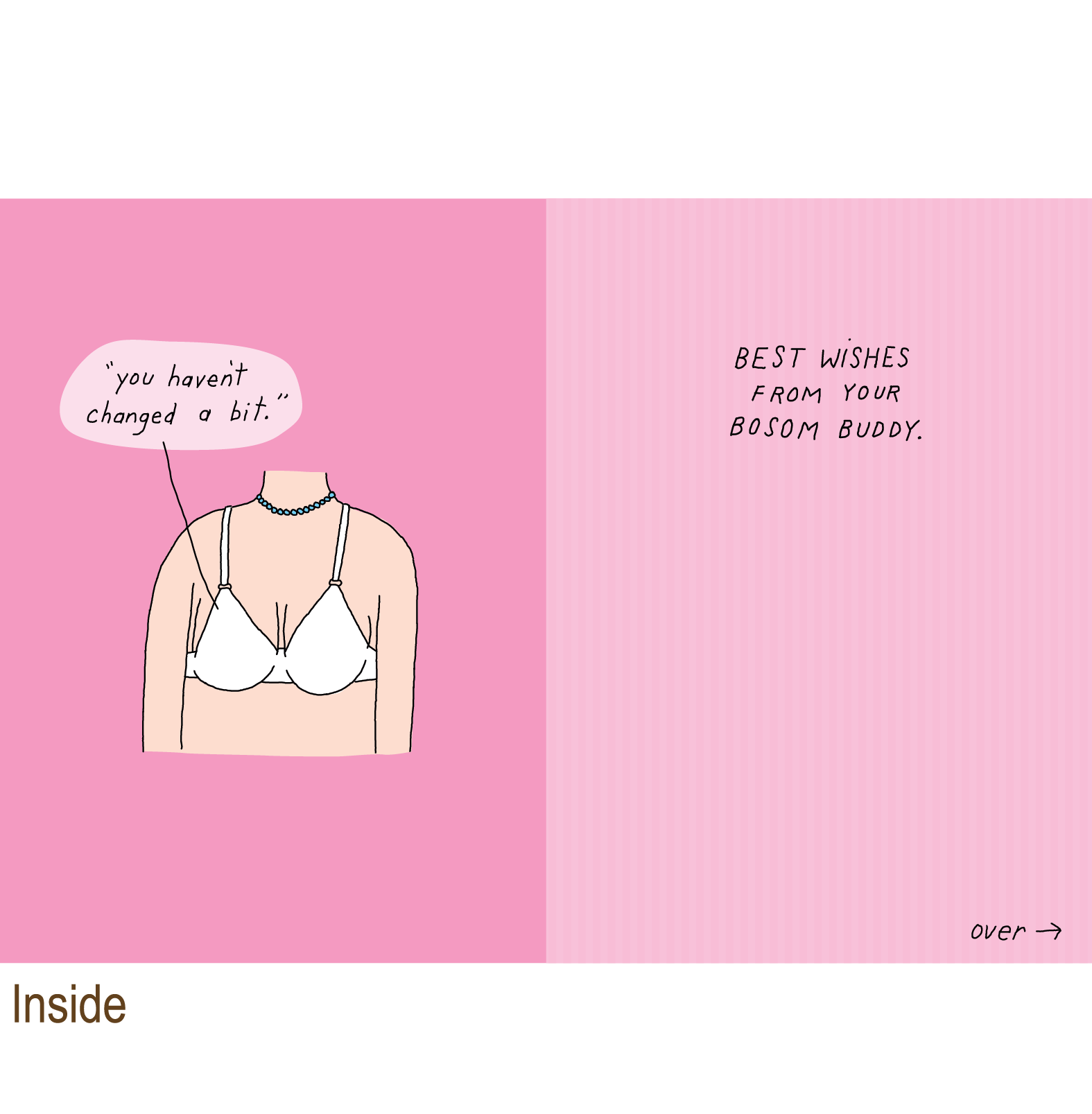 Clayboys Cards – postal de parabéns por atacado – Sutiã de suporte total 619 (cartão para qualquer ocasião, cartão de aniversário)1