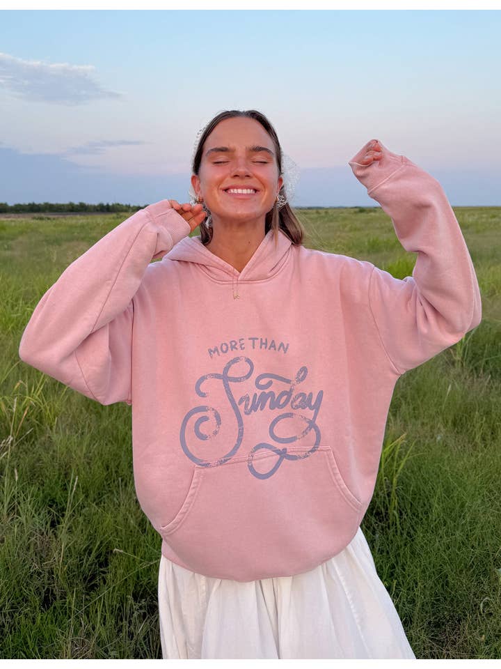 Elevated Faith - Wholesale Hoodie - Women's - More Than Sunday Unisex Hoodie0
